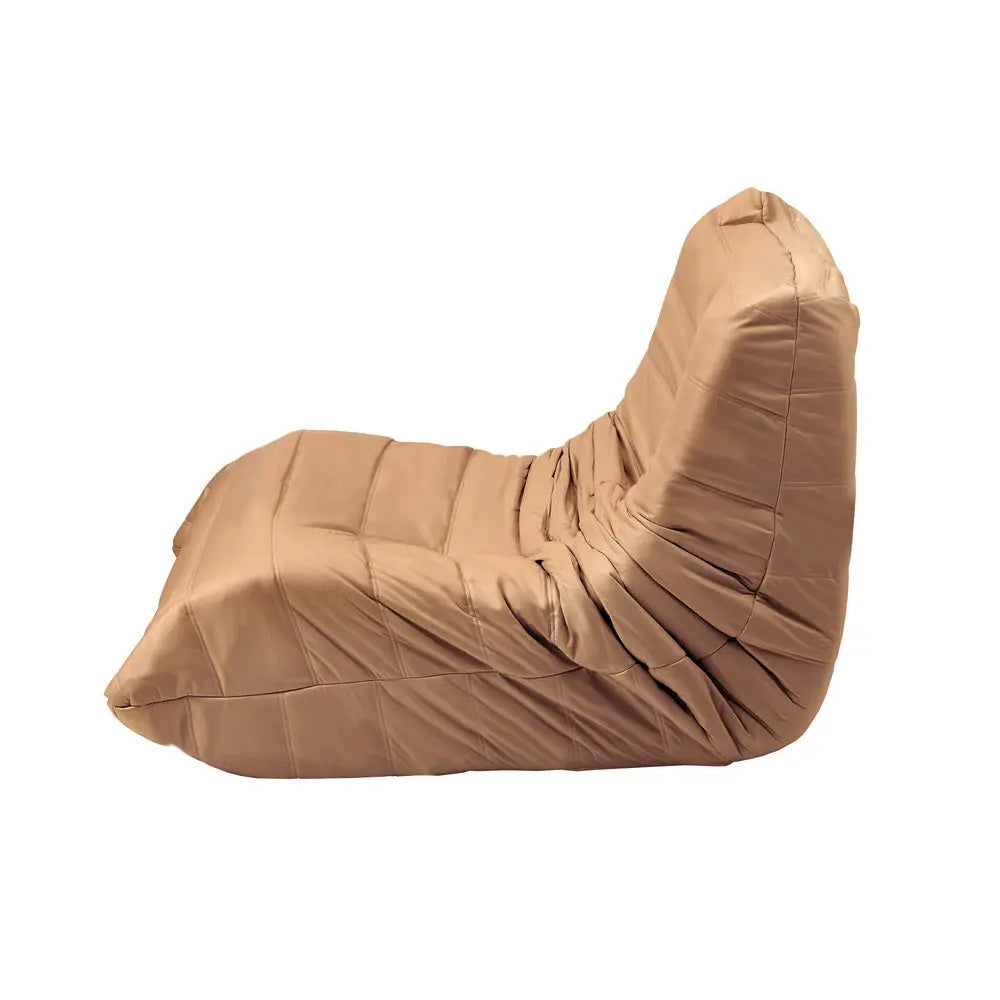 NNEED Floor Sofa Lazy Couch Brown Polyester NNEED