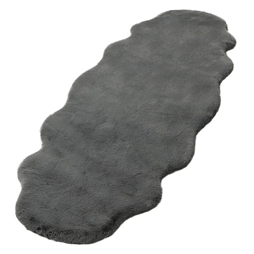 Marlow Floor Rug Area Rugs Cloud Fluffy 80X200cm Grey IDropship